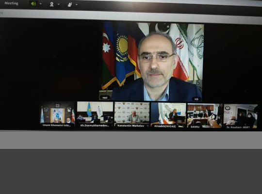 Webinar meeting of the members the Association of the State Universities of the Caspian Region Countries (ASUCRC)