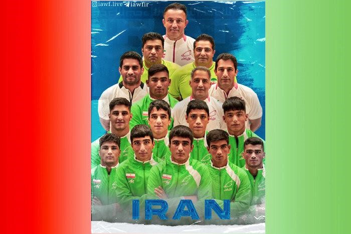 Iran's Greco-Roman wrestling team coached by Ph.D. student of University of Guilan, won the world championship
