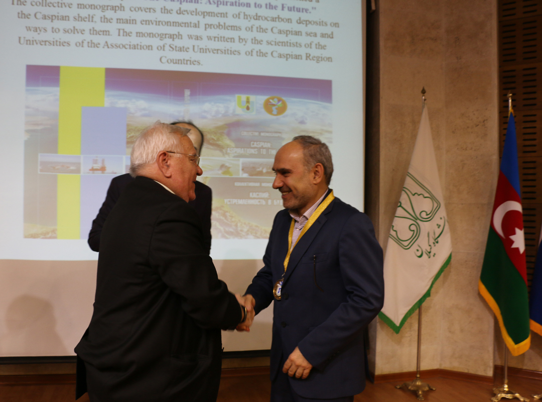 Chancellor of University of Guilan is selected as the Director of the Association of State Universities of the Caspian Region Countries