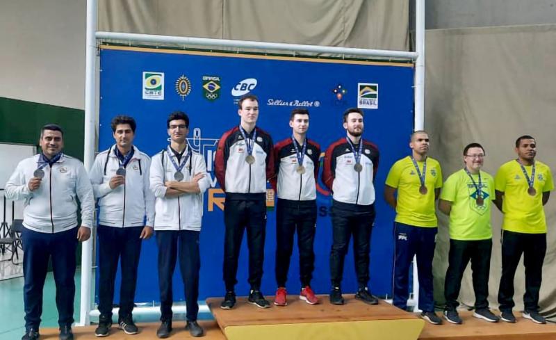 Iranian Athletes Took Second Place at The ISSF World Cup. University of Guilan Student Team- mate