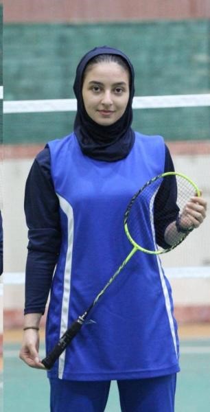 A student of the University of Guilan was invited to the national badminton team camp