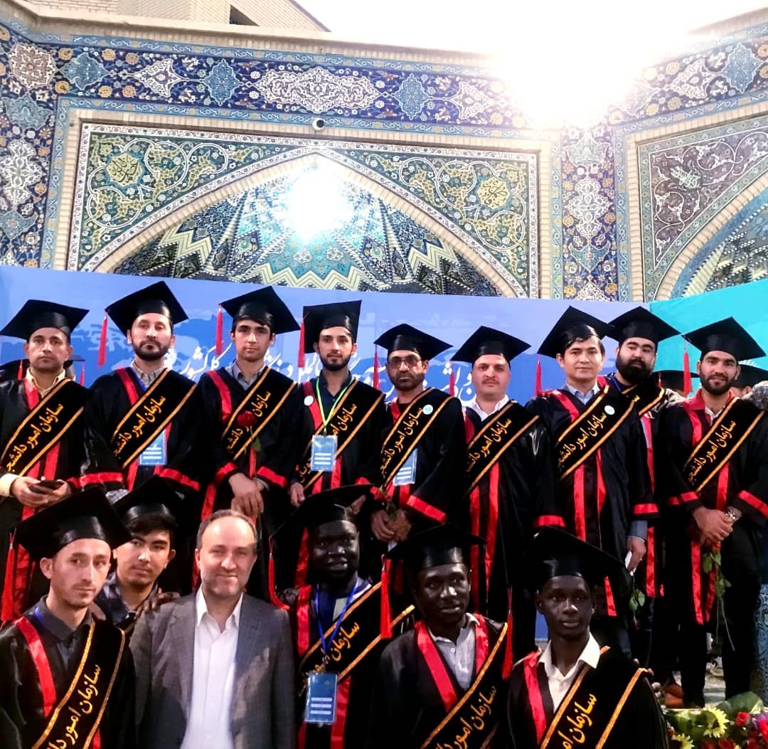 The ceremony of international graduates was held throughout the country