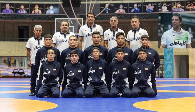 Coached by a Ph.D. student of the University of Guilan; Iran's national junior wrestling team won the Asian championship