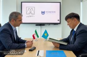 گسترش همکاری‌های علمی، پژوهشی و فناورانه دانشگاه گیلان و دانشگاه یسنوف قزاقستان